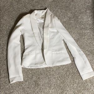 White blazer